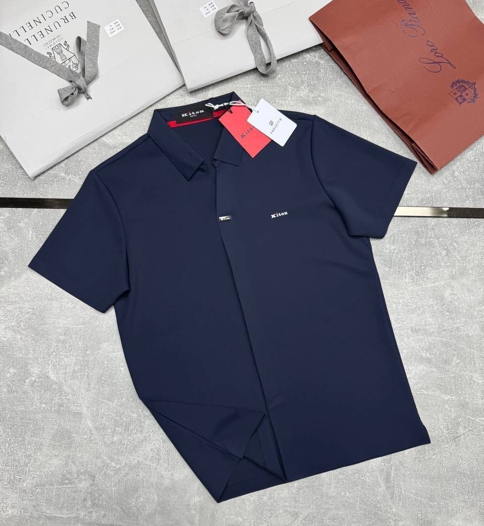 поло kiton,футболки для мужчин,мужская футболка поло,