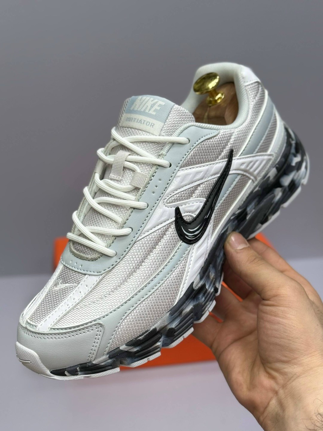 кроссовки nike,кроссовки nike initiator,кроссовки женскиe,кроссовки cпортивные,кроссовки nike initiator 'smoke grey y2k custom'