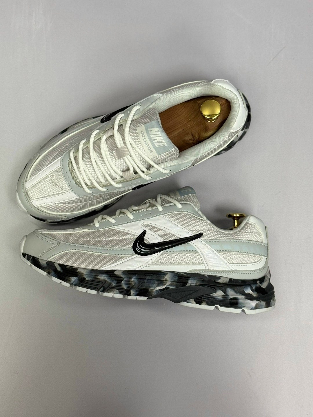 кроссовки nike,кроссовки nike initiator,кроссовки женскиe,кроссовки cпортивные,кроссовки nike initiator 'smoke grey y2k custom'