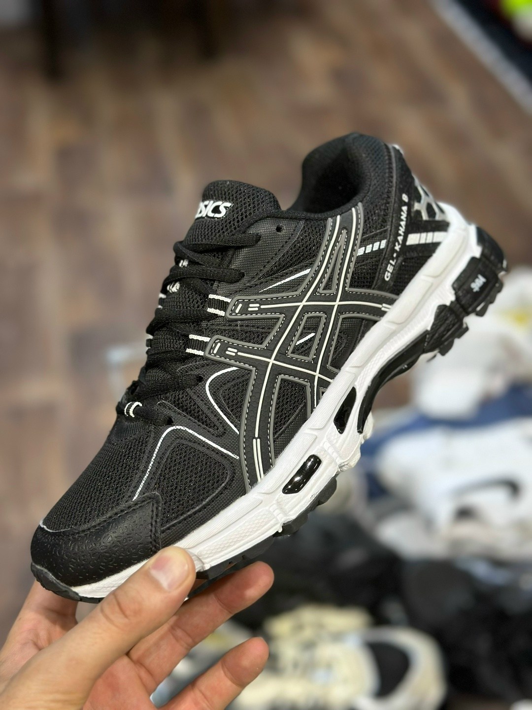кроссовки asics gel kahana 8,asics gel-kahana 8,asics gel kahana 8 running green blue beige,кроссовки asics,мужские кроссовки asics