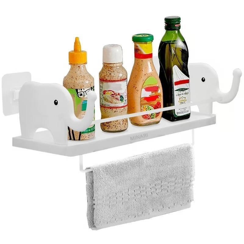 полка для ванной комнаты с крючками,кухонная органайзер,полка для кухни для губки,полка настенная для ванной и кухни,полка для ванной и кухни на липучке