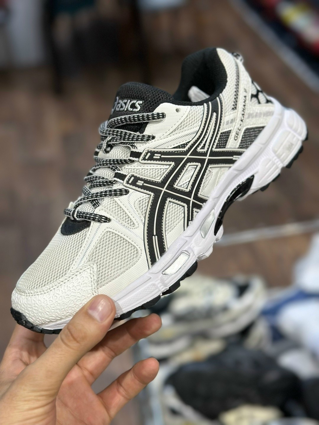 кроссовки asics gel kahana 8,asics gel-kahana 8,asics gel kahana 8 running green blue beige,кроссовки asics,мужские кроссовки asics