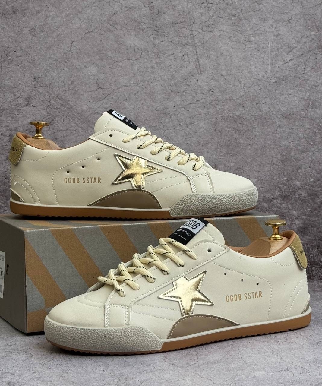 кроссовки golden goose ball-star low-top бежевый,,кроссовки golden goose,golden goose кроссовки ball star коричневый,кеды golden goose