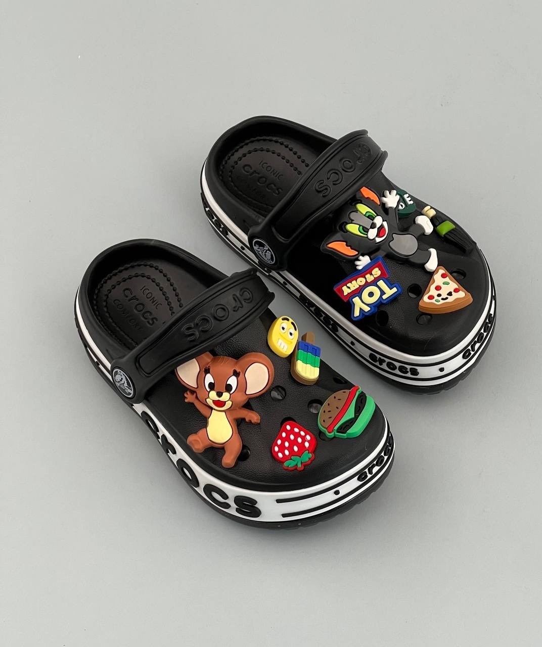 кроксы детские,джибитс crocs сандалии,,джибитсы tie crocs,кроксы сабо детские