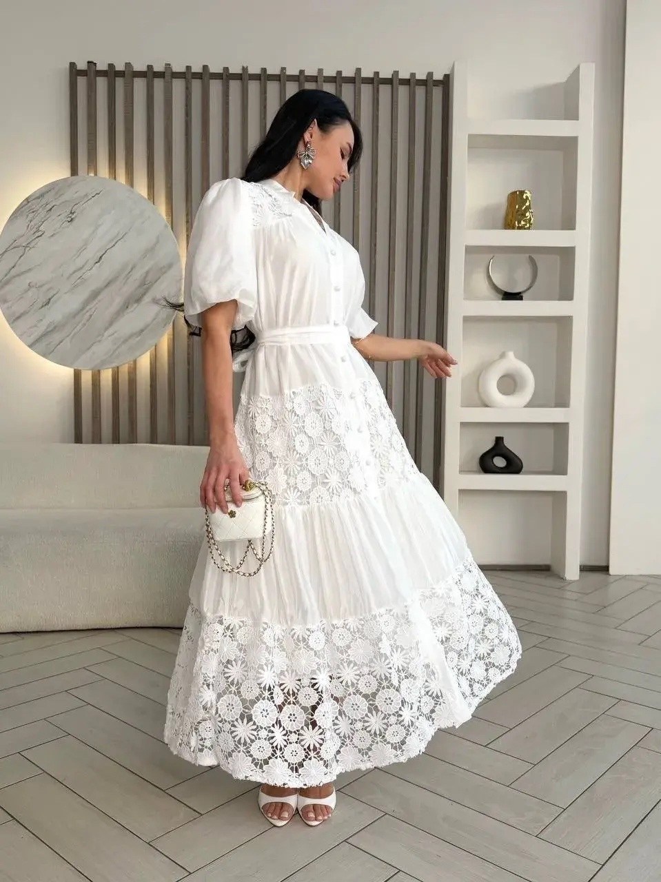 платье с кружевами,ажурное платье,кружевное платье,стильное платье,хлопковое платье