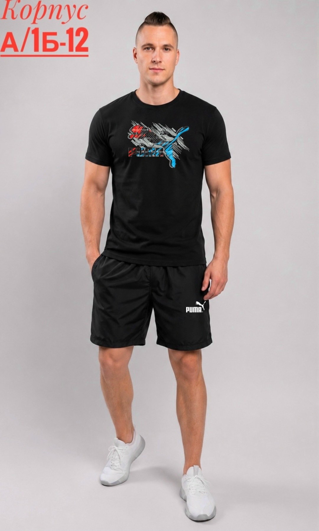мужские спортивные костюмы,костюм с шортам,футболки базовая,puma футболка