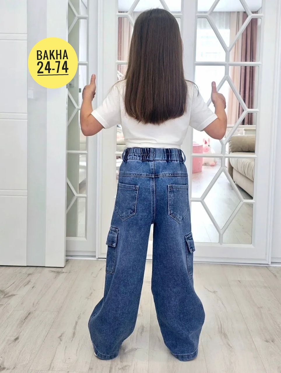 джинсы карго широкие подростковые mili bo_wear,джинсы карго для девочки,джинсы карго на маленьких девочках,джинсы для девочек,брюки джинсы
