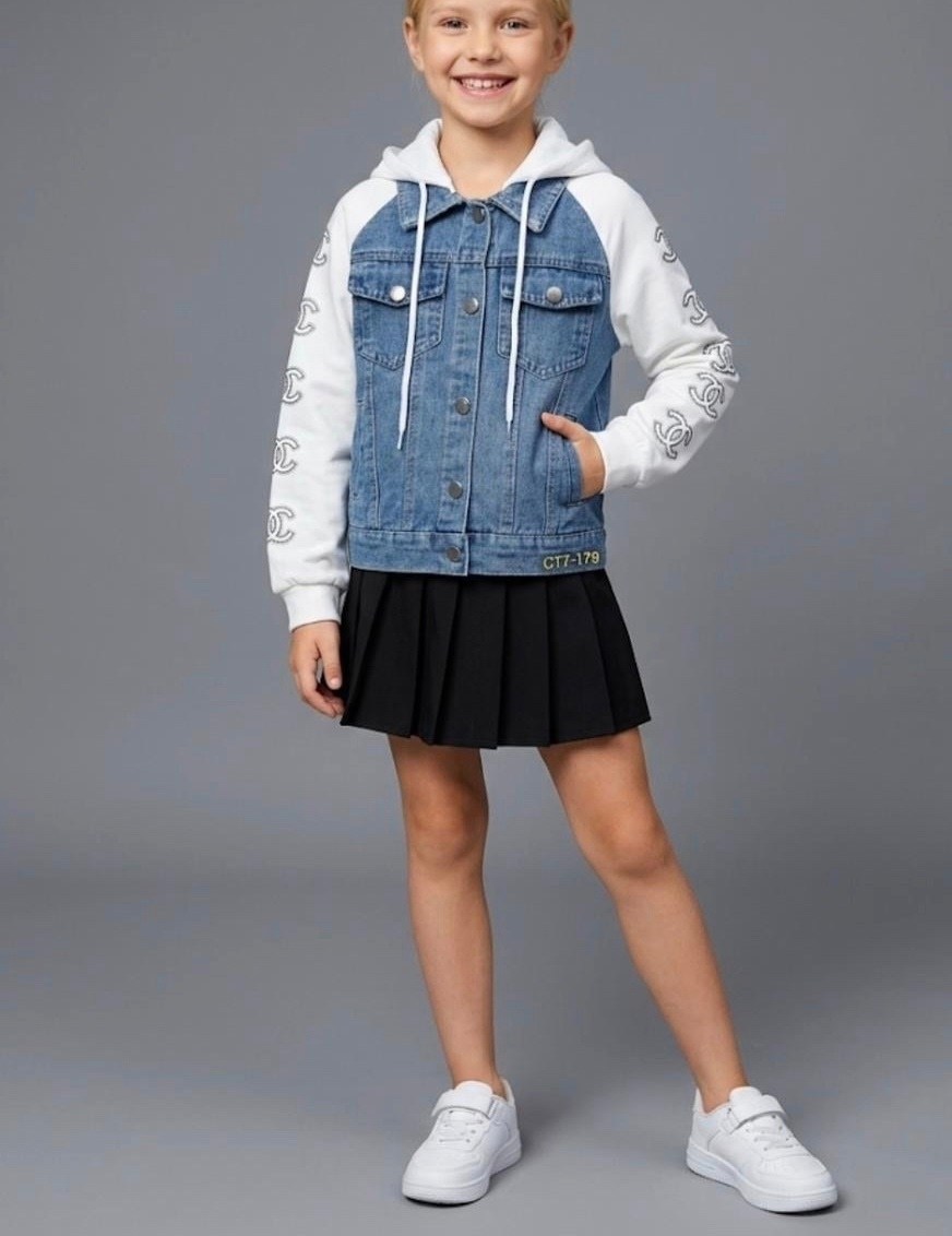 куртка джинсовая s&h stylish happy микки маус,джинсовая куртка для девочек,куртка джинсовая,джинсовая куртка с микки маусом,джинсовка куртка