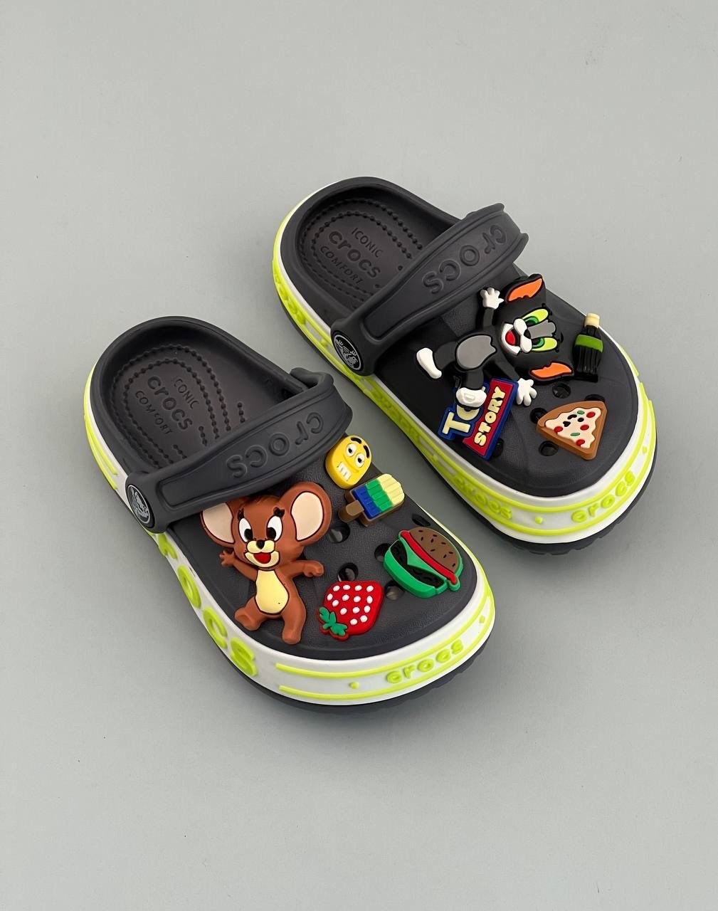 кроксы детские,джибитс crocs сандалии,,джибитсы tie crocs,кроксы сабо детские
