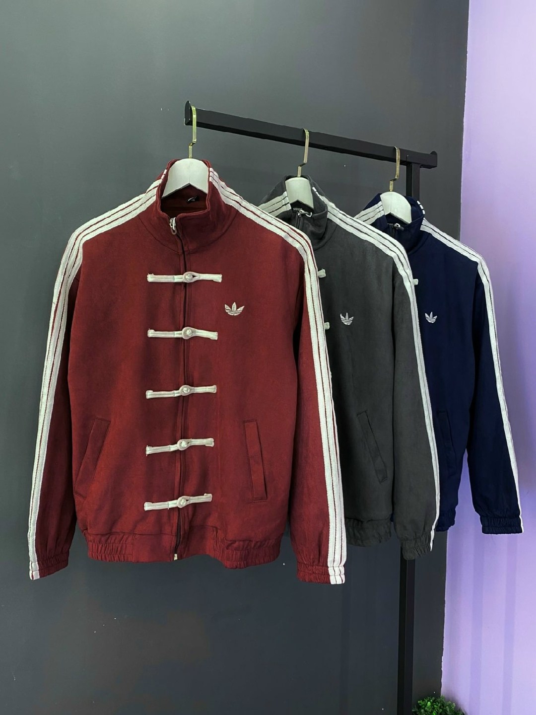 куртка свободная,спортивная куртка,американская куртка,adidas мужская и женская классическая новая китайская замшевая куртка jy8276,куртка originals adidas