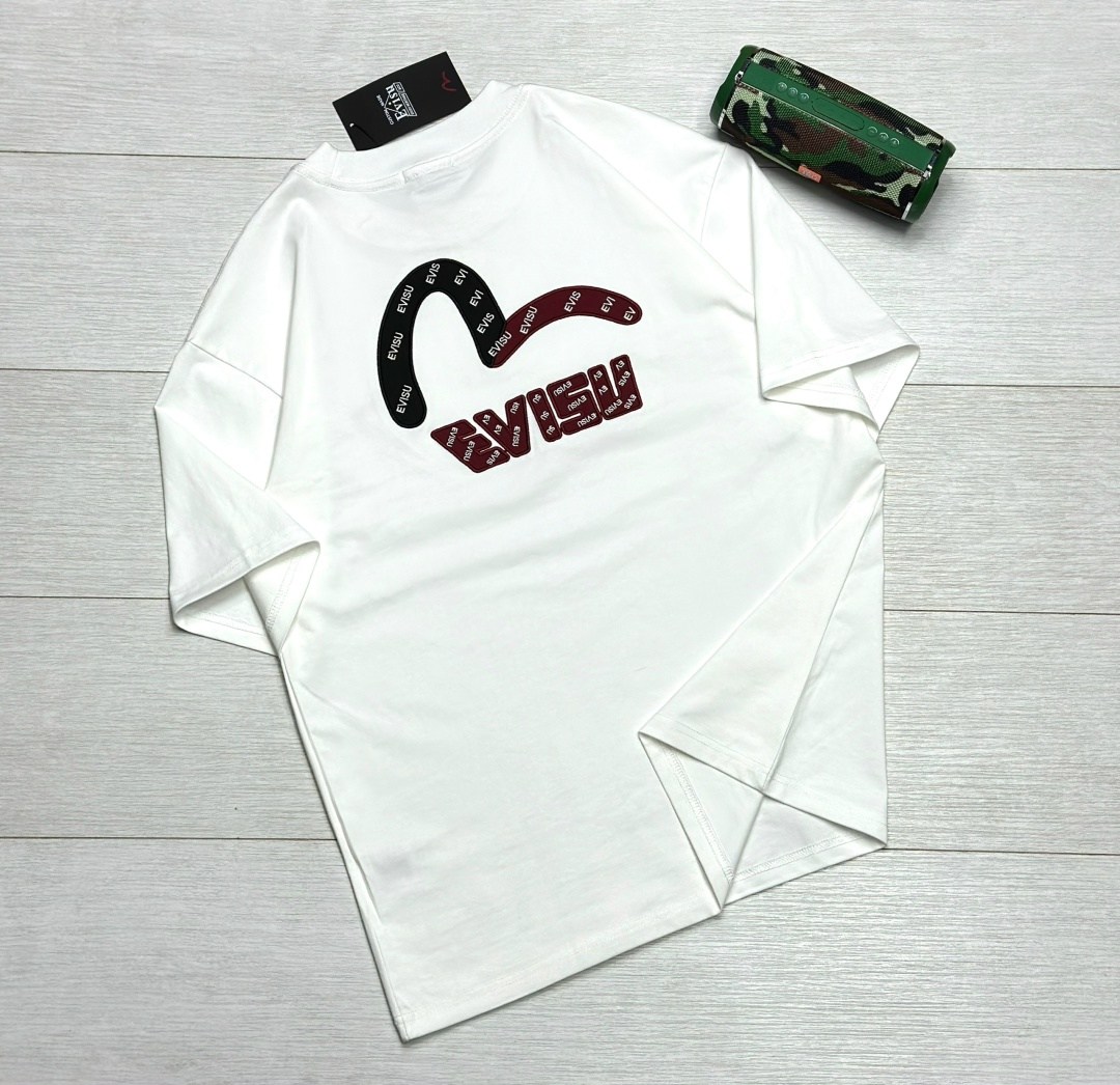 футболка мужская,футболка,футболка evisu,evisu мужская футболка,футболки для мужчин