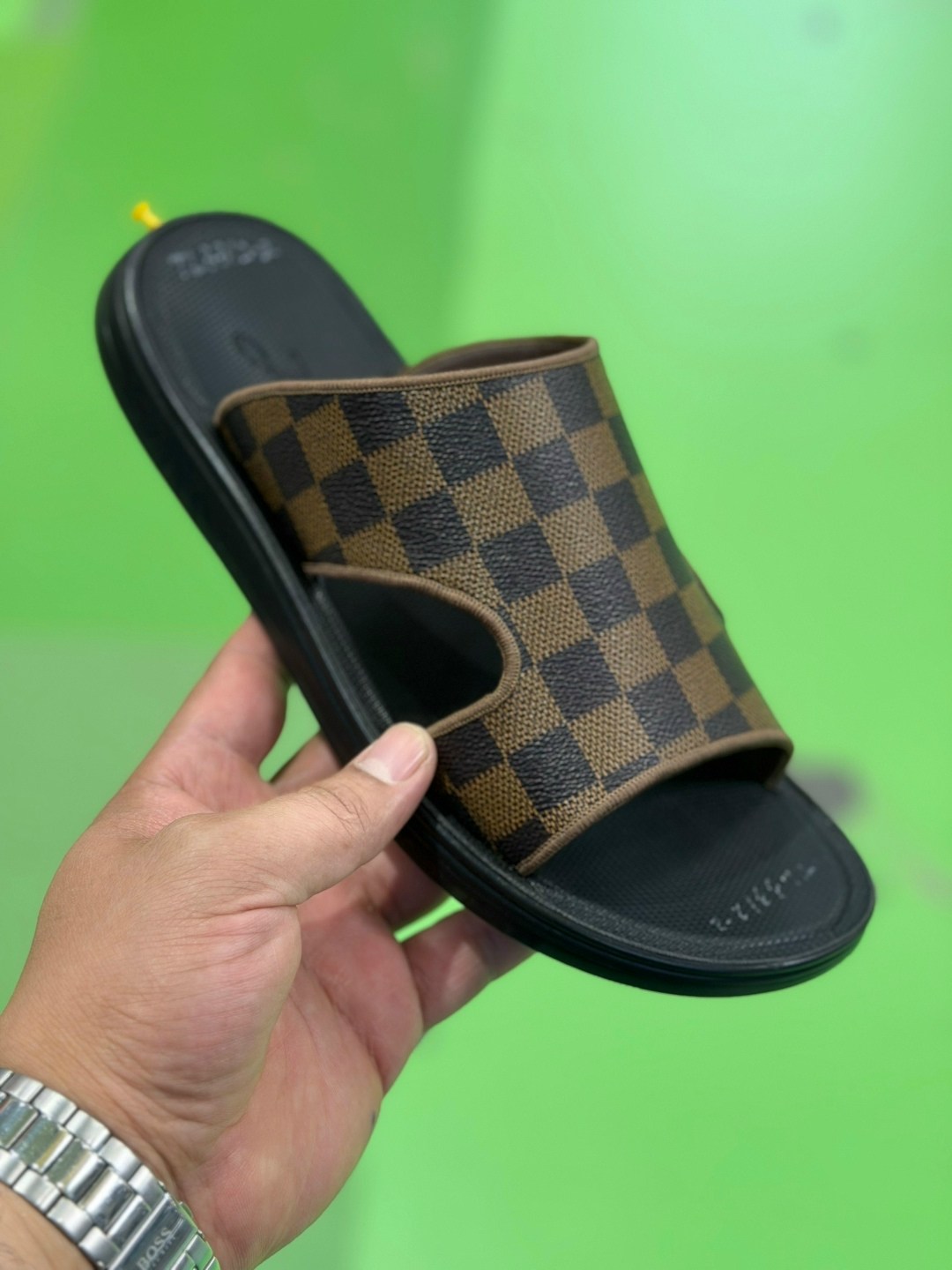 мужские шлепанцы,шлепанцы луи виттон,,тапки louis vuitton,мужские тапочки