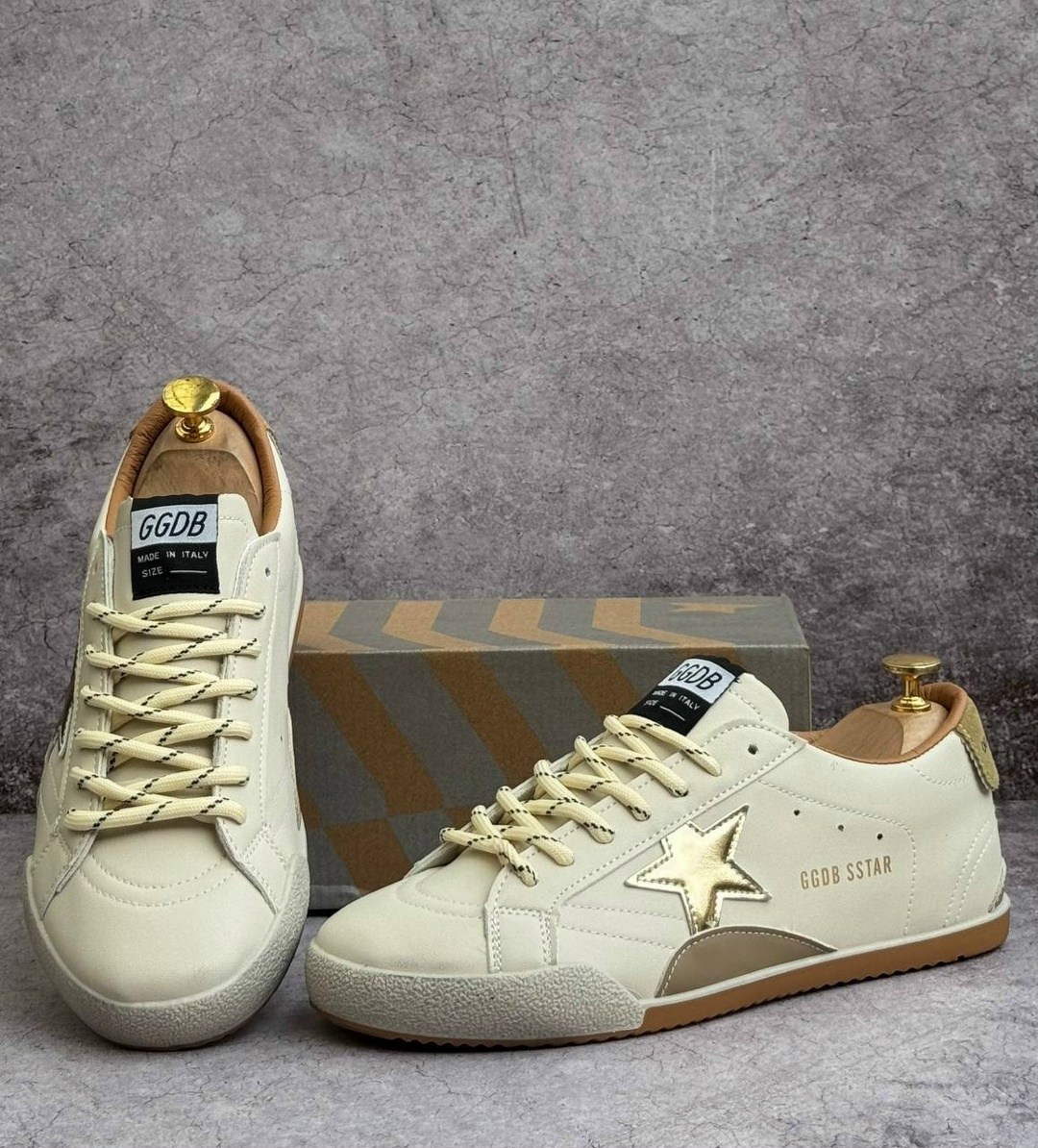 кроссовки golden goose ball-star low-top бежевый,,кроссовки golden goose,golden goose кроссовки ball star коричневый,кеды golden goose