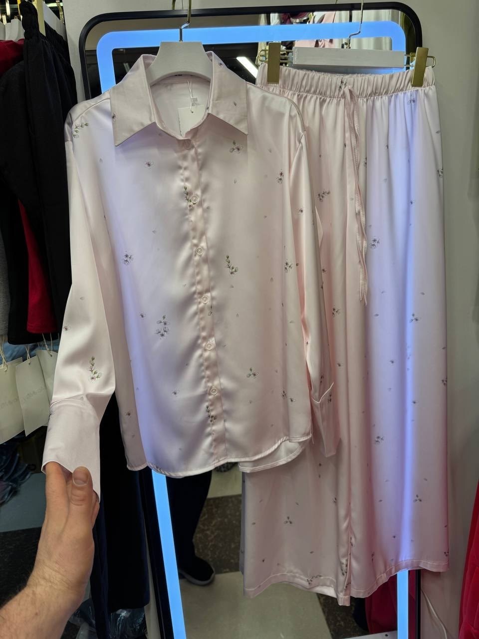 блуза dusans,блуза,пижамные костюмы,пижама женская,рубашка блузка