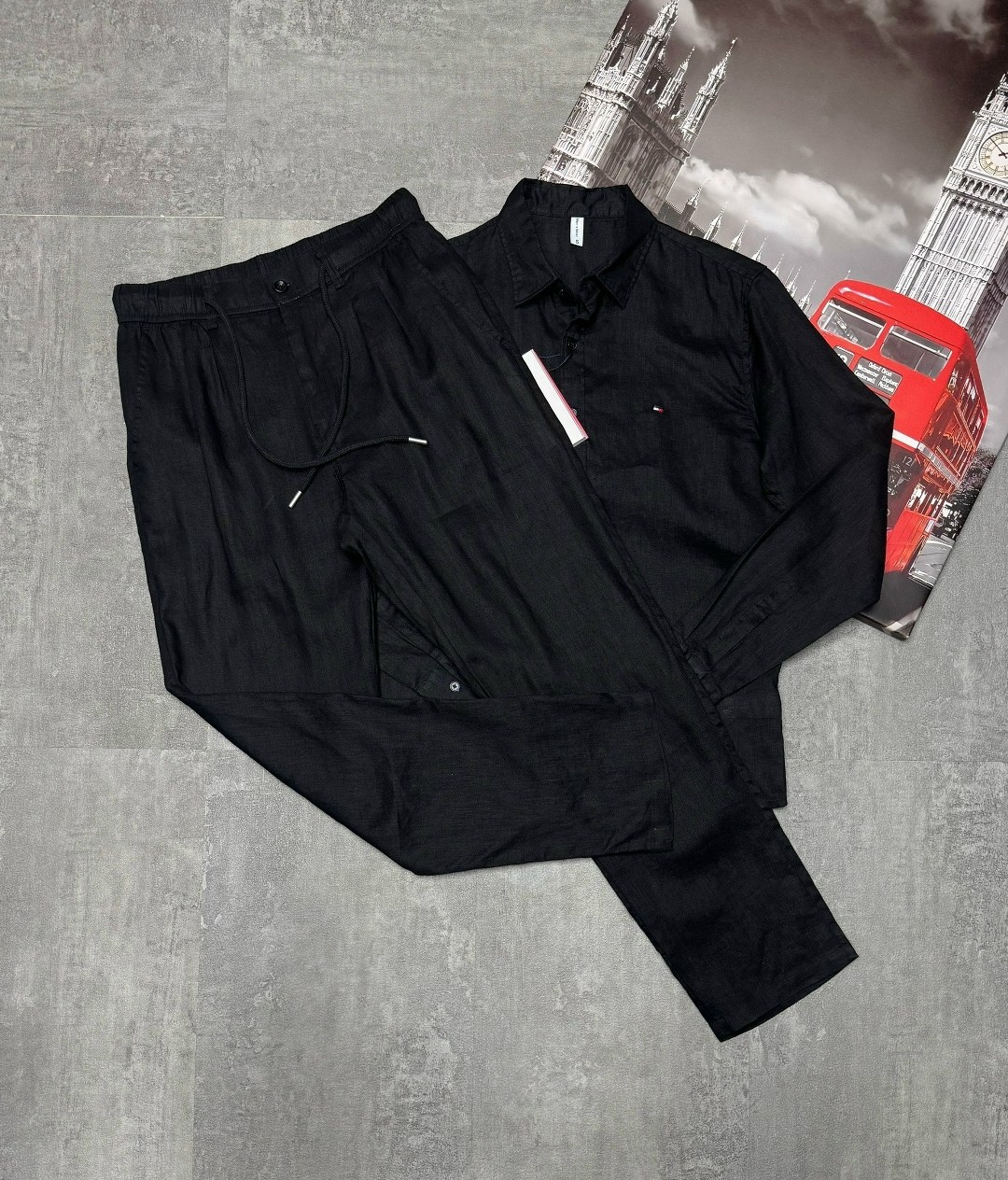 рубашка томми хилфигер черная,костюм мужской,мужская рубашка tommy hilfiger,костюм,рубашка tommy hilfiger