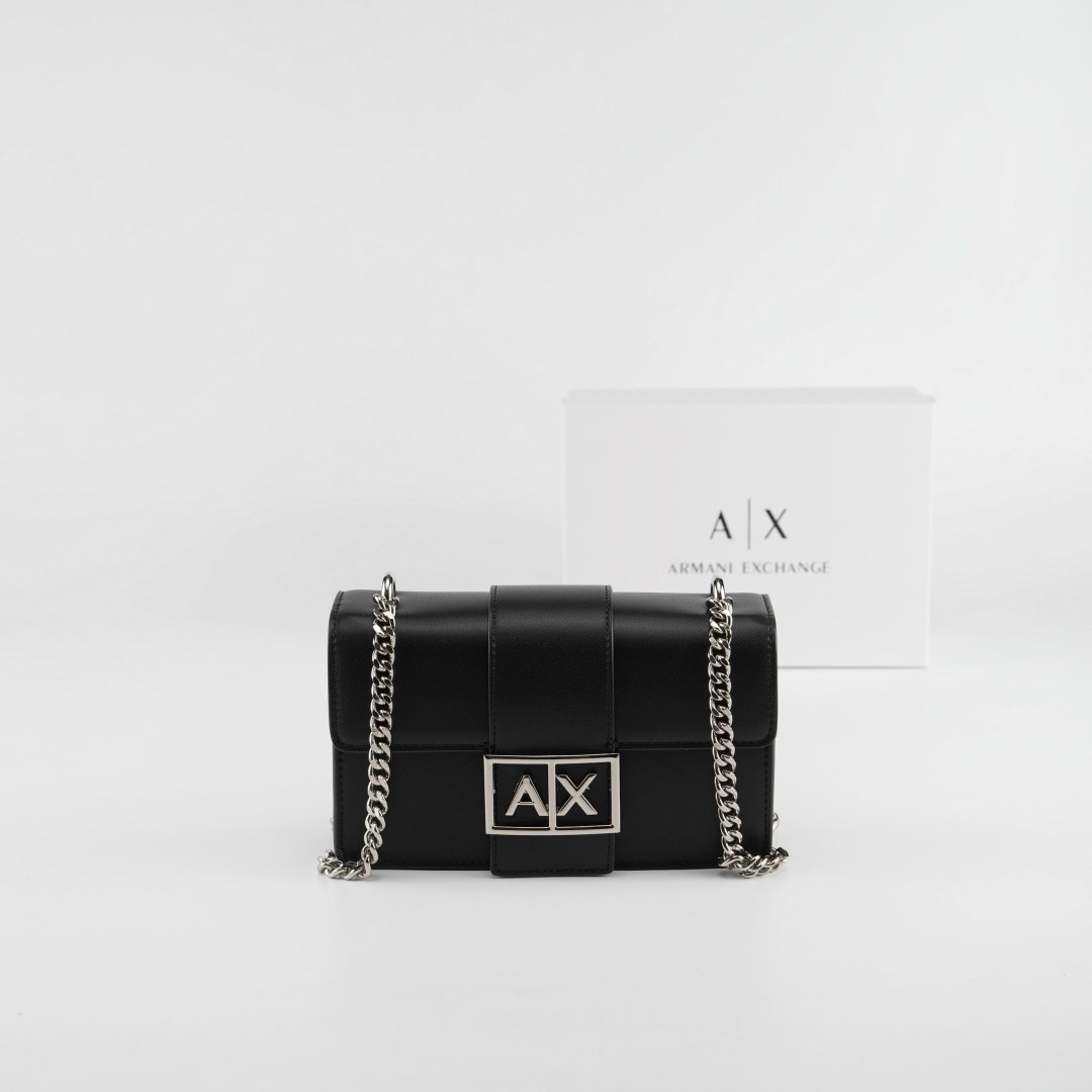 сумка через плечо с логотипом armani exchange,сумка armani exchange,сумки через плечо armani exchange,armani exchange сумка через плечо с металлическим логотипом черный,сумка армани эксчендж