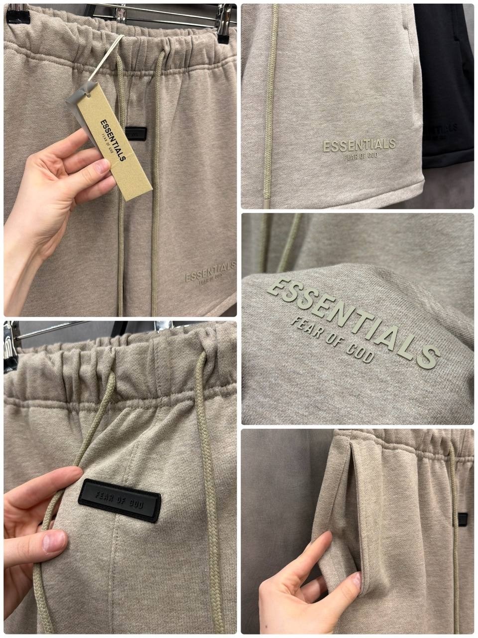 шорты fear of god,fear of god essentials,шорты essentials fear of god,спортивные шорты fear of god essentials,шорты для мужчин