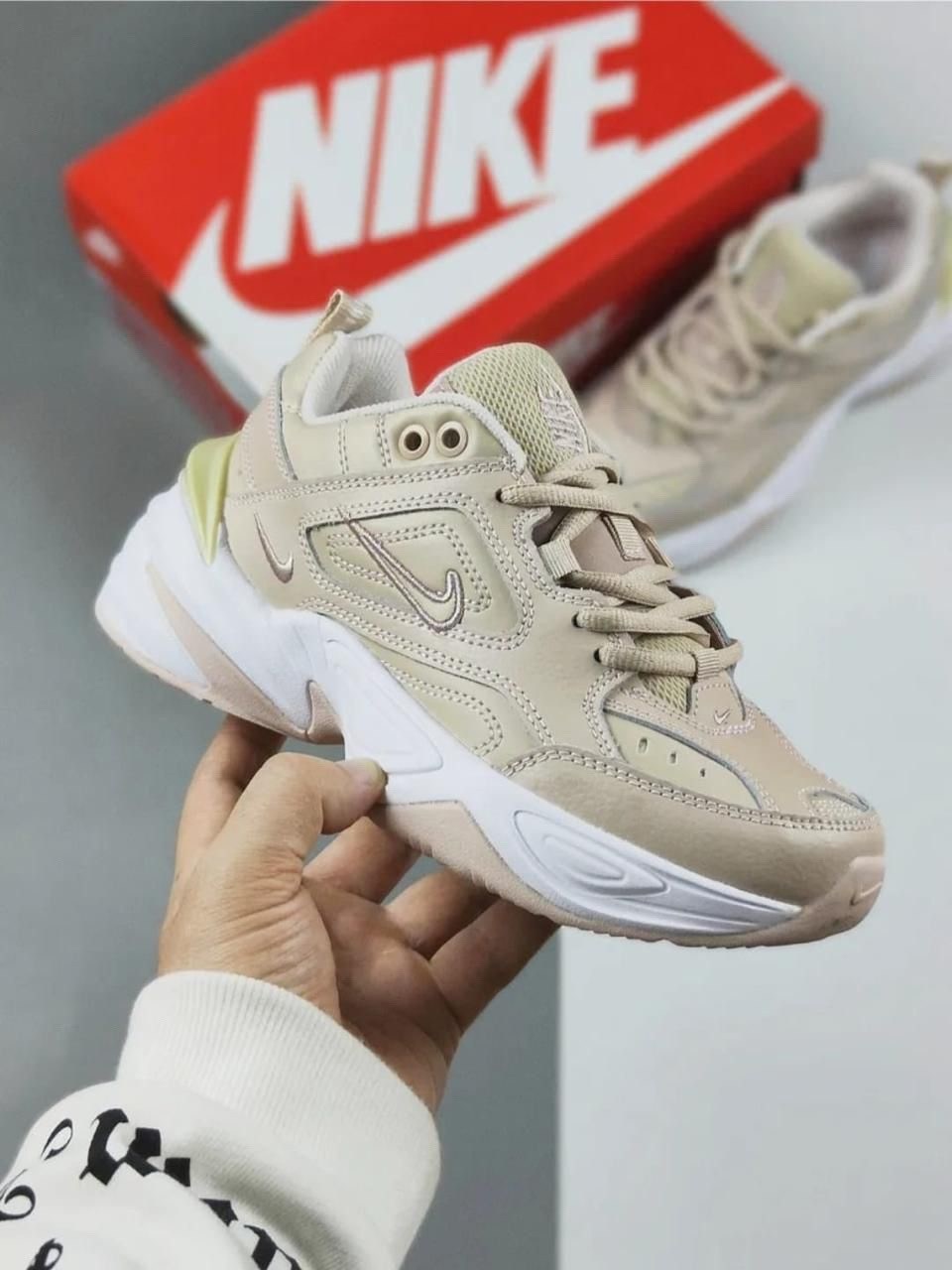 nike m2k tekno бежевые,кроссовки,кроссовки nike m 2 k tekno,кроссовки nike,кроссовки nike tekno