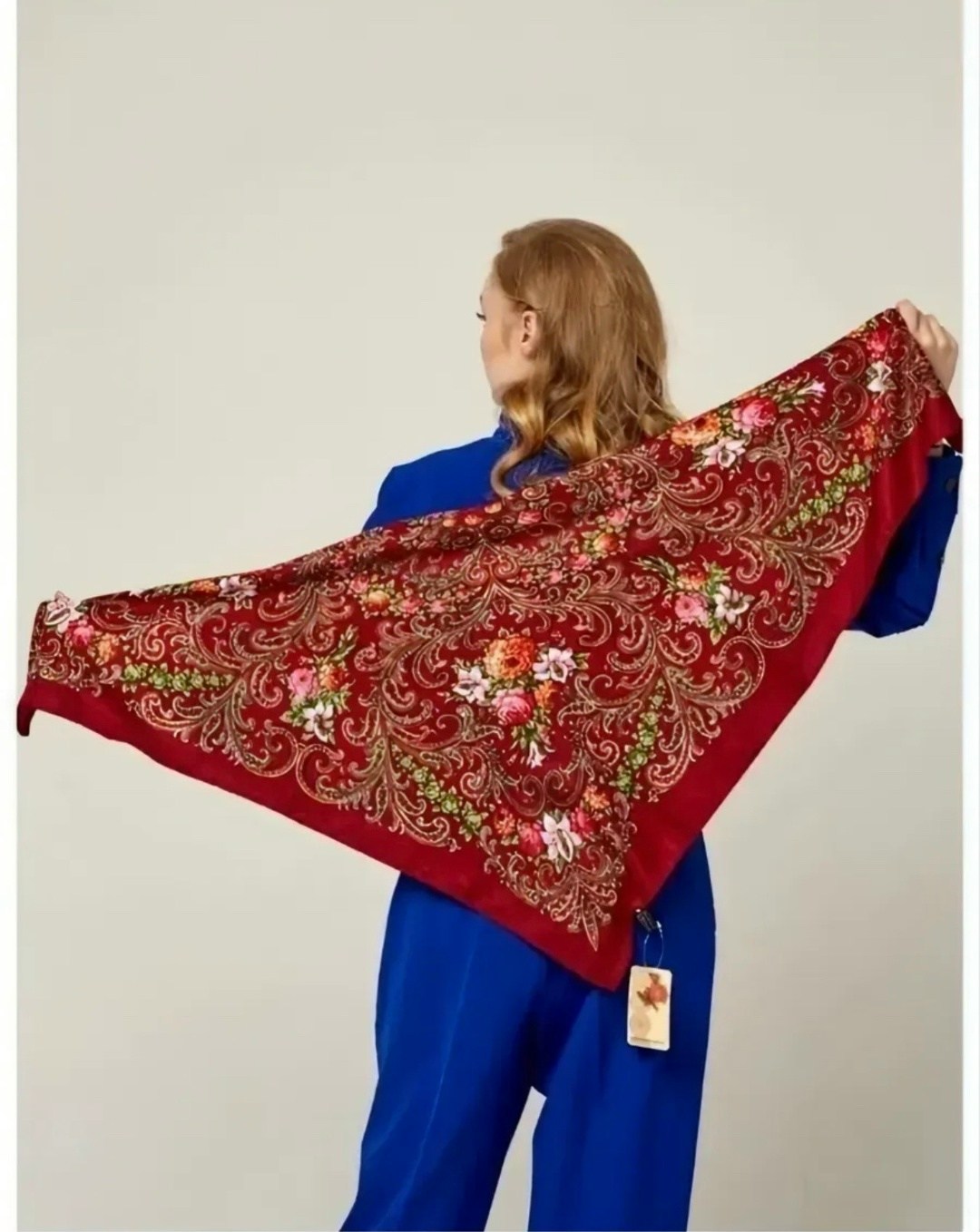 русские народные платки,павлопосадский платок,шарф платки палантин,шарфы и платки,платок женский шерстяной