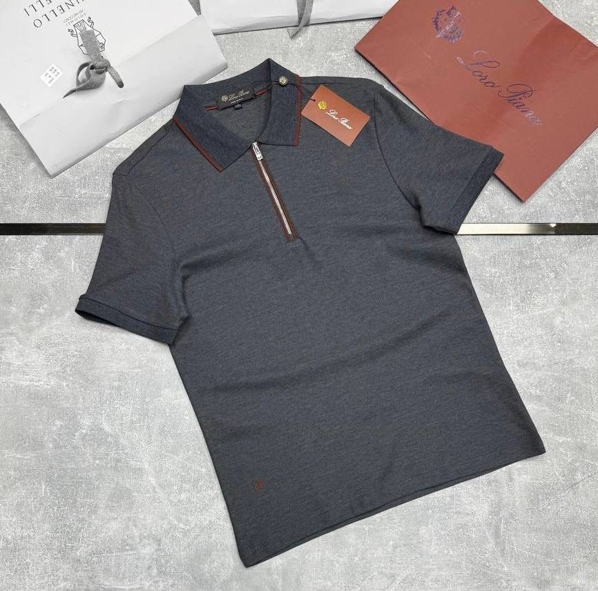 поло loro piana,мужская мода,поло с короткими рукавами,поло,мужская кофта