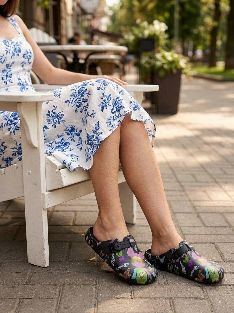 ,crocs classic,кроксы коллаборация,сабо crocs, женская