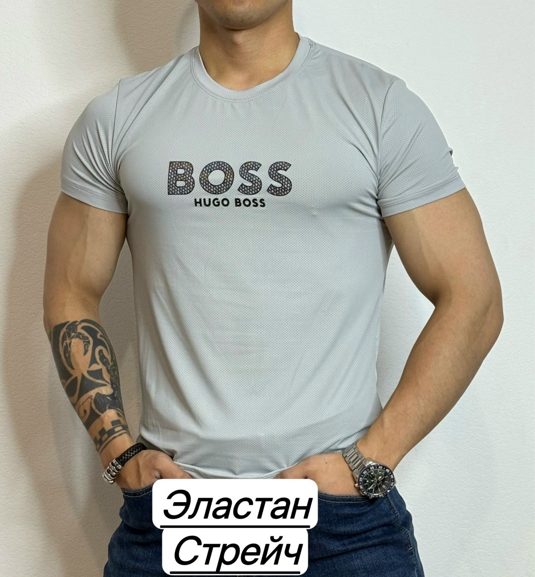 hugo boss мужская футболка,футболки для мужчин,мужская футболка,футболка серая,мужские футболки boss