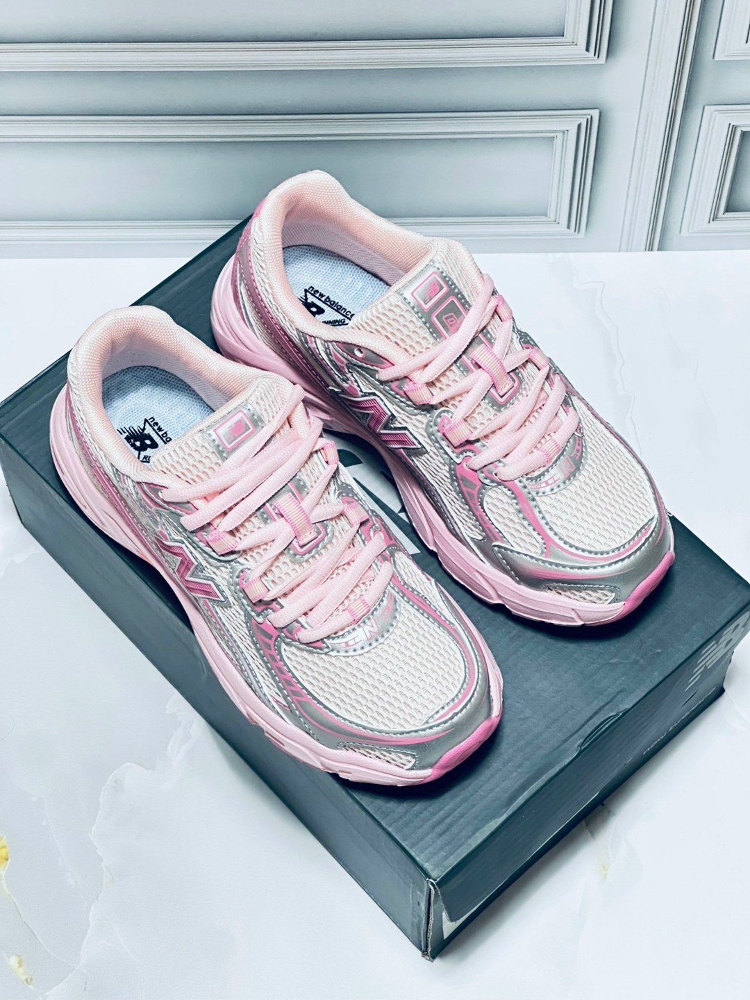 женские кроссовки new balance,кроссовки new balance,кроссовки new balance 740,кроссовки,розовые кроссовки