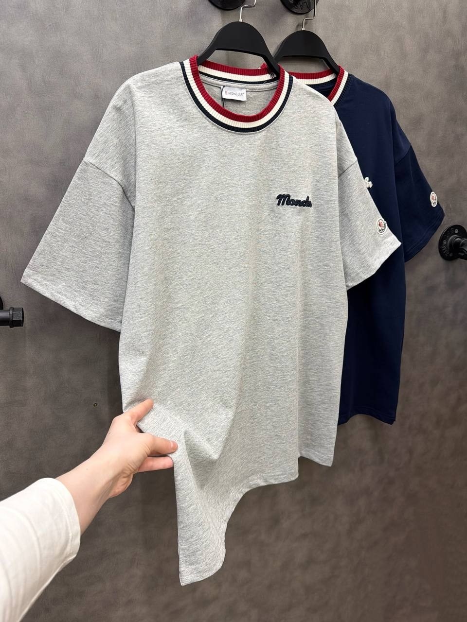 мужские футболки moncler,футболке,классическая футболка,футболка moncler