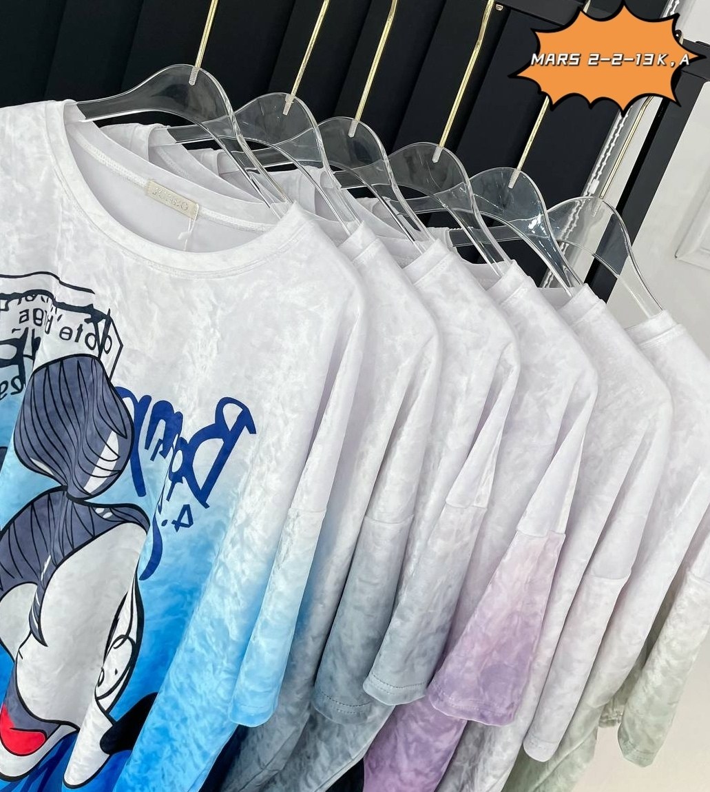 футболка оверсайз с принтом мики маус fashion lux,женская футболка,футболка с микки маус,футболка оверсайз,футболка женская микки маус