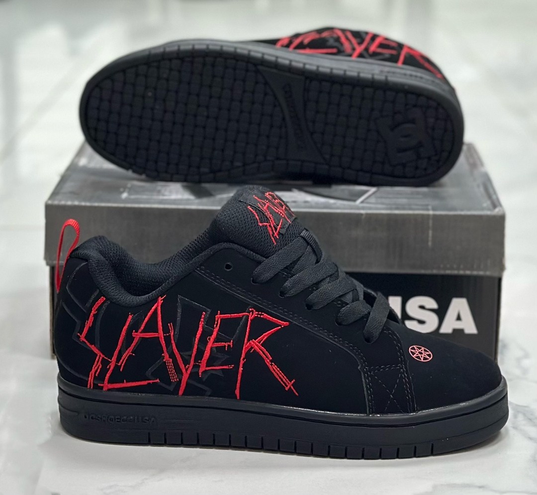 dc x slayer ct graffik shoes black black red,кроссовки slayer,кроссовки slayer court graffik dc shoes,кроссовки dc shoes court graffik,кроссовки dc slayer court graffik