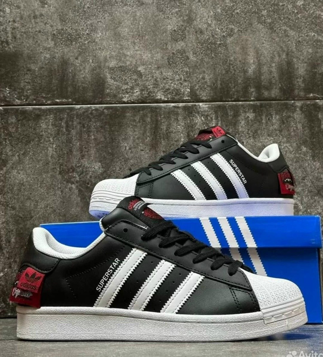 кроссовки adidas originals superstar,adidas originals superstar,кроссовки adidas,adidas super star черные с красным,adidas superstar black red
