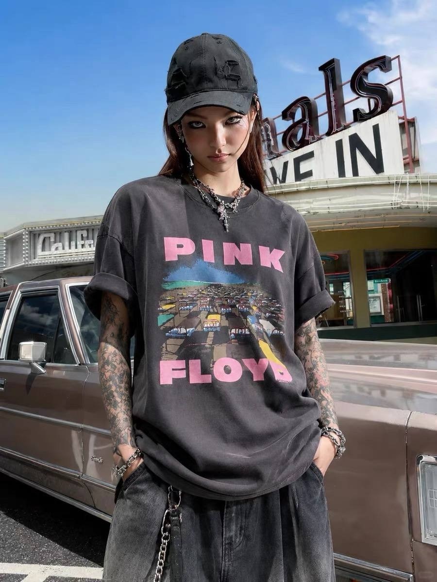стиль футболка,футболка pink floyd,футболка,женская футболка