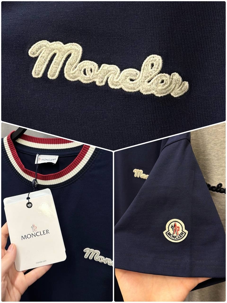 мужские футболки moncler,футболке,классическая футболка,футболка moncler