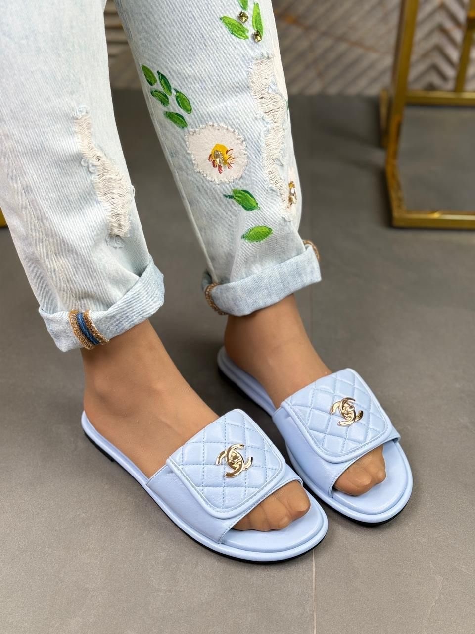 шлепанцы gucci,шлепанцы женские,шлепанцы chanel,шлепки женские,тапочки модные
