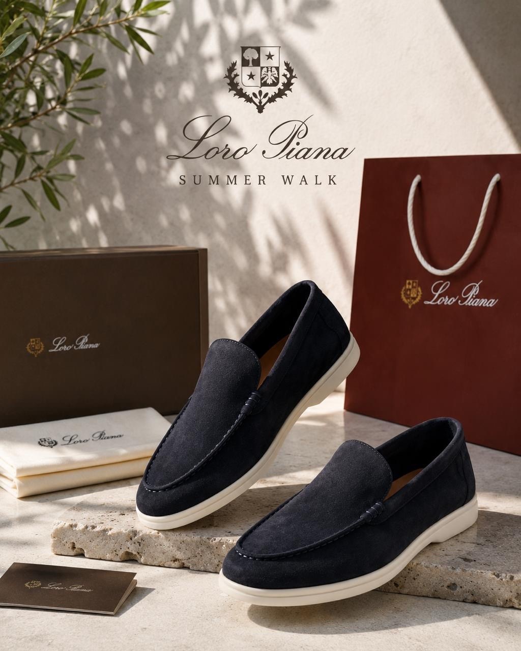 лоферы из натуральной замши loro piana,лоферы мужские loro piana,,лоферы loro piana summer walk,лоферы loro piana