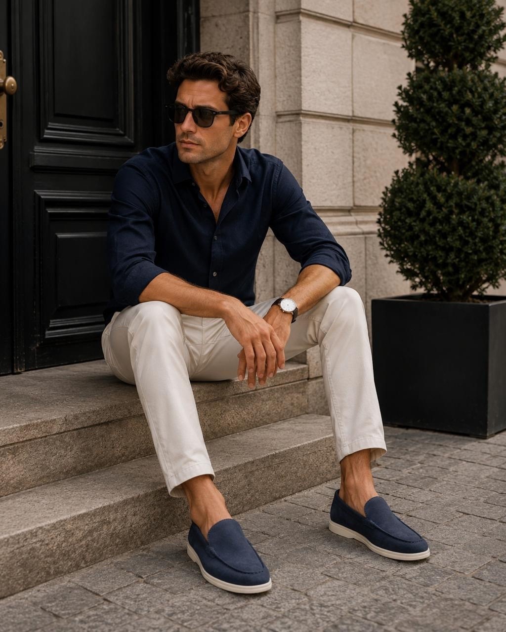 лоферы из натуральной замши loro piana,лоферы мужские loro piana,,лоферы loro piana summer walk,лоферы loro piana