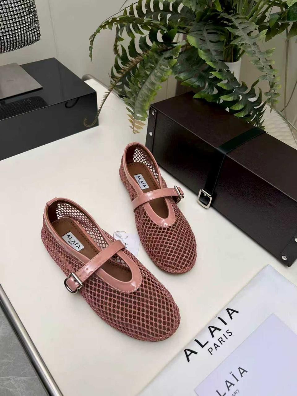 балетки alaia,,балетки кожаные,модная женская ,сандалии alaia