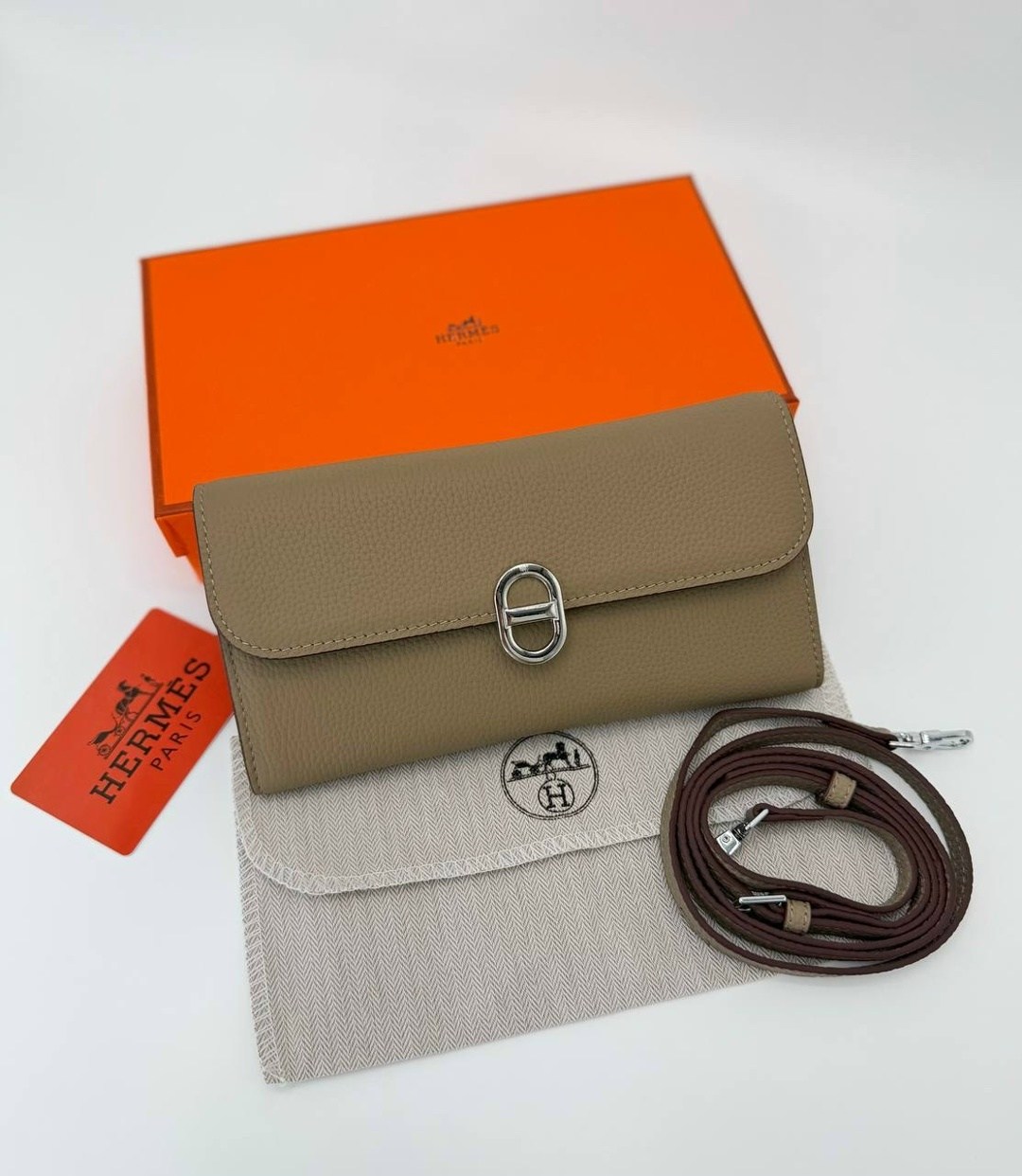 hermes кошелек,кошелек женский,кошелек брендовый,клатч,кошелек эрмес оранжевый