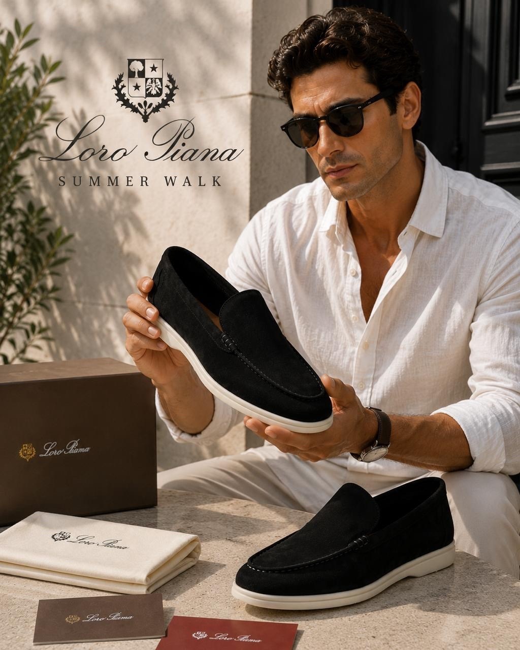 лоферы из натуральной замши loro piana,лоферы мужские loro piana,,лоферы loro piana summer walk,лоферы loro piana