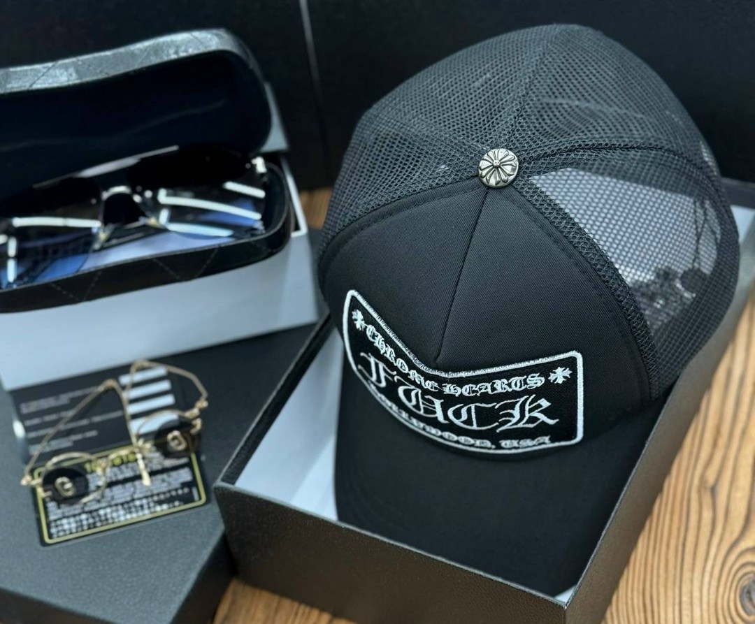 бейсболка кепка,стильная бейсболка,бейсболка с сеткой,кепка chrome hearts,бейсболка chrome hearts