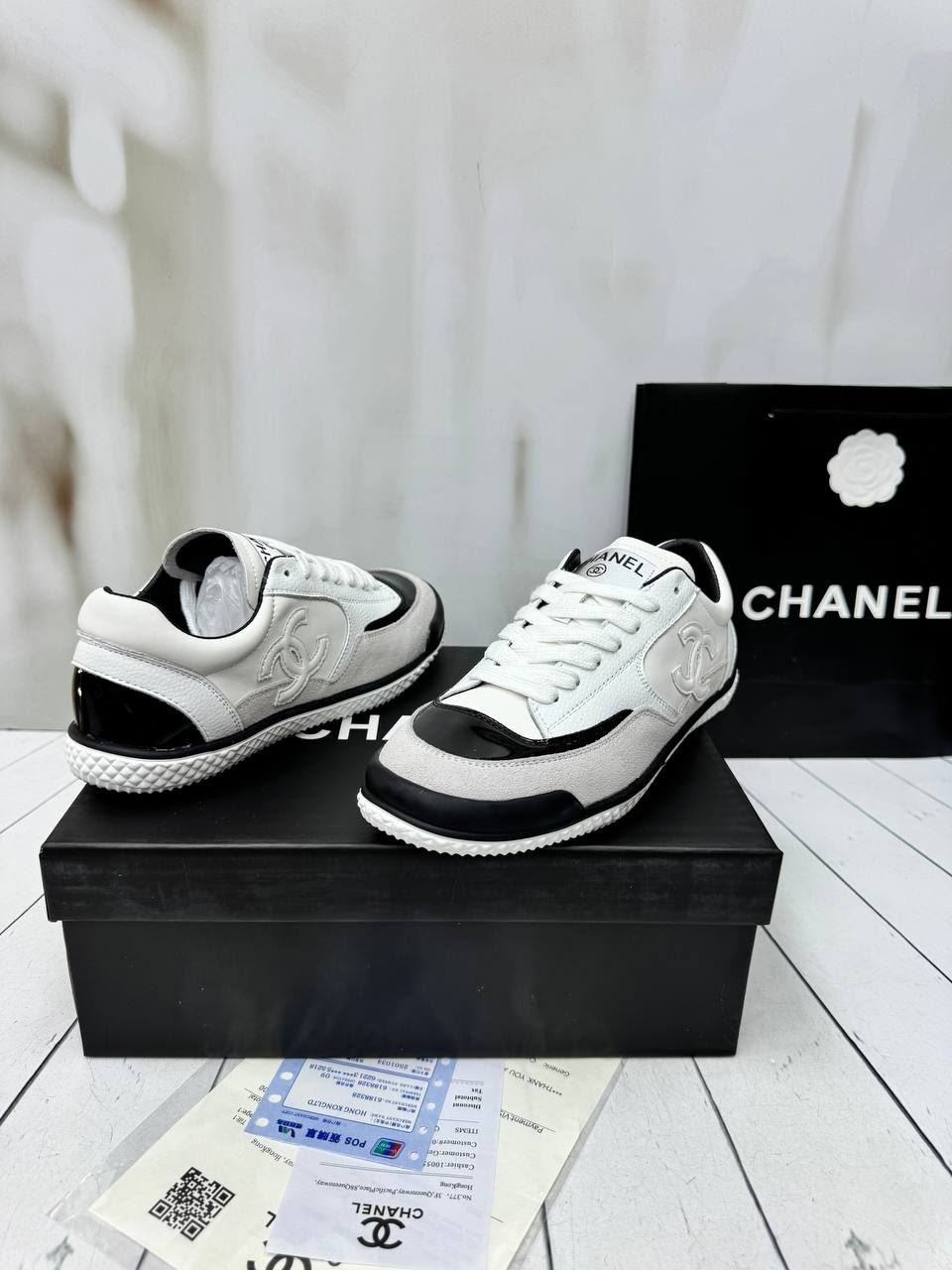 кроссовки chanel,женские кроссовки chanel,,брендовая ,классические кроссовки