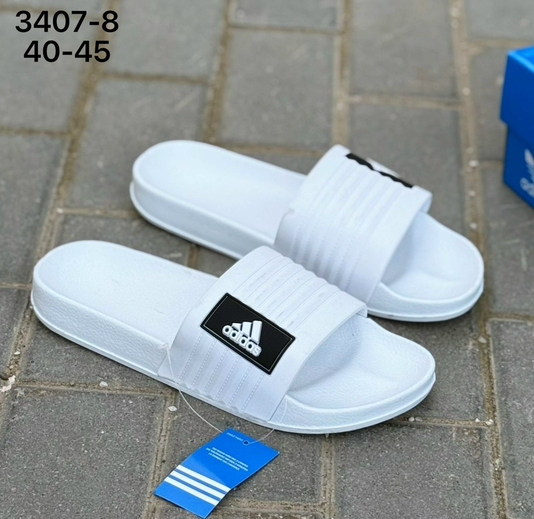 ,шлепанцы adidas,сланцы адидас белые,шлепки адидас,сланцы адидас мужские белые