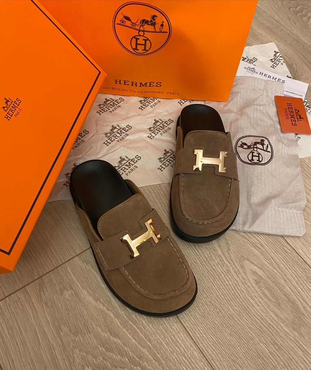 ,шлепанцы женские,тапочки hermes,шлепки женские,сабо и мюли