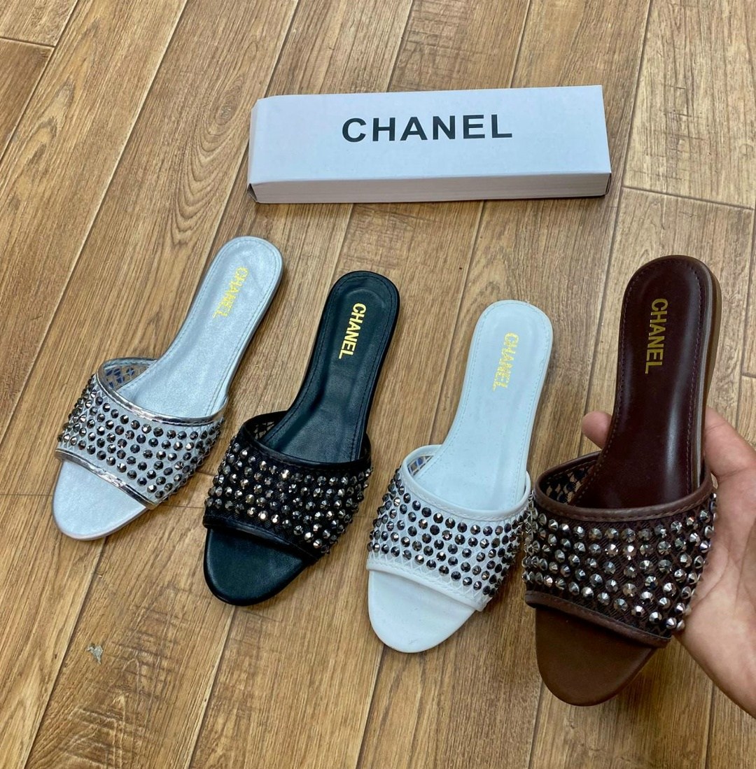 сандалии chanel,босоножки chanel,,шлепанцы chanel,женские шлепанцы