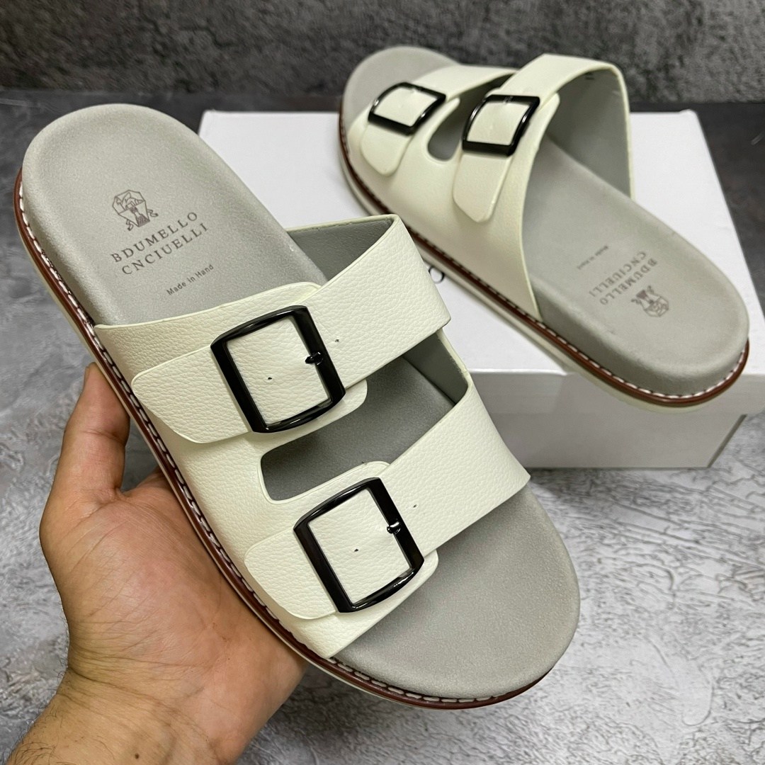 кожаные шлепанцы brunello cucinelli,,женские шлепанцы,кожаные шлепанцы,шлепанцы brunello cucinelli