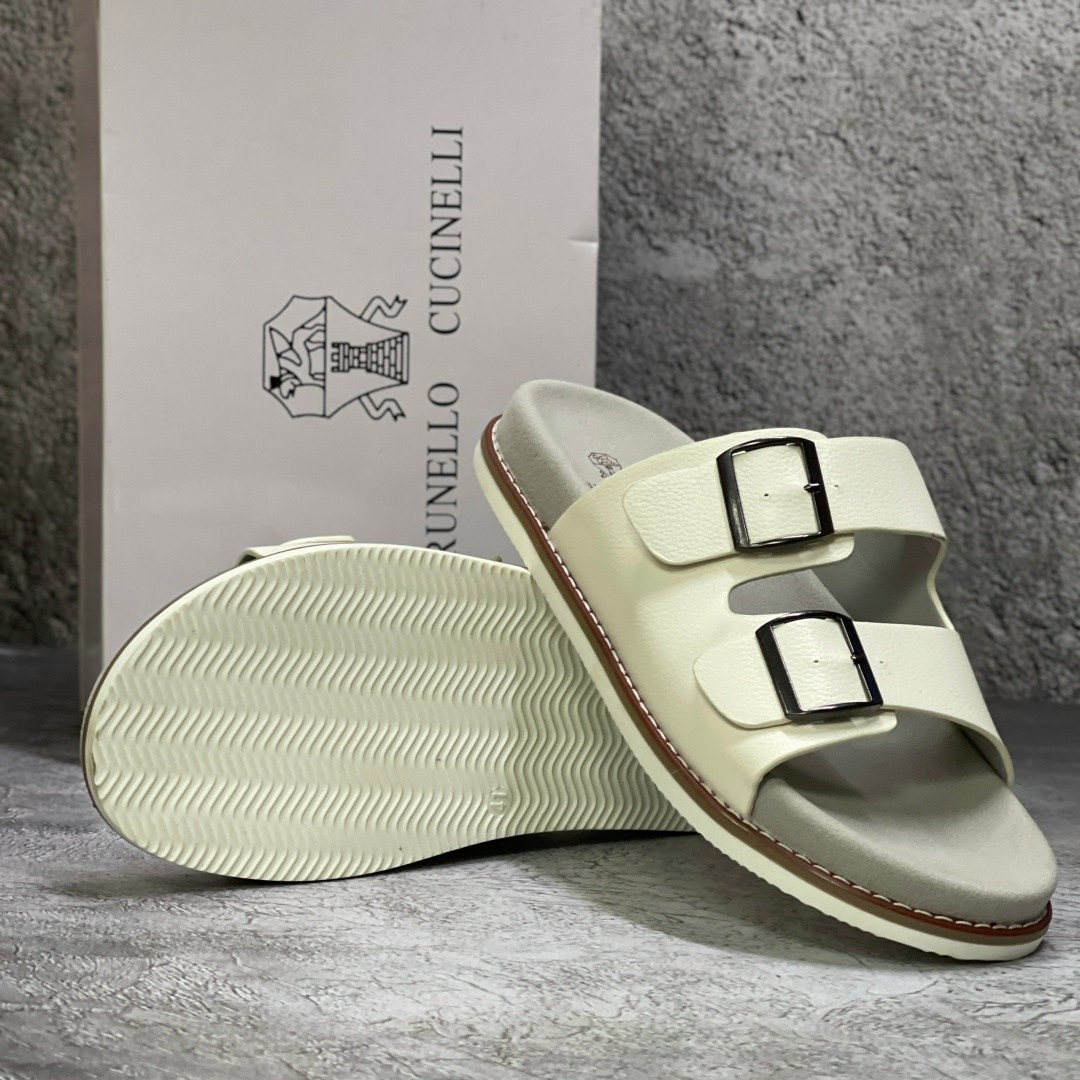 кожаные шлепанцы brunello cucinelli,,женские шлепанцы,кожаные шлепанцы,шлепанцы brunello cucinelli