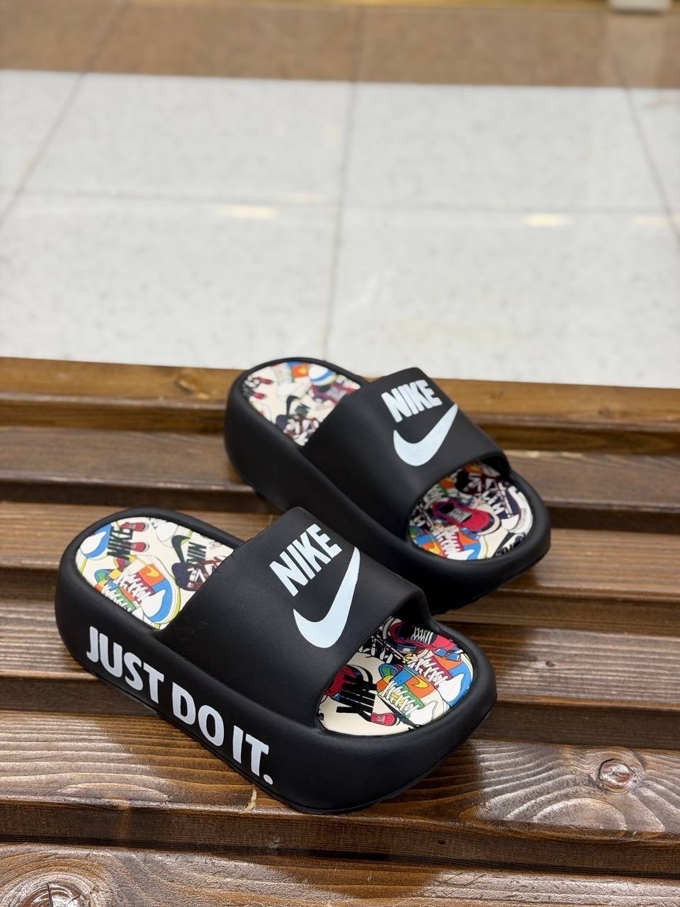 шлепанцы nike,,шлепки nike,nike benassi jdi qs 807909 999,nike slides
