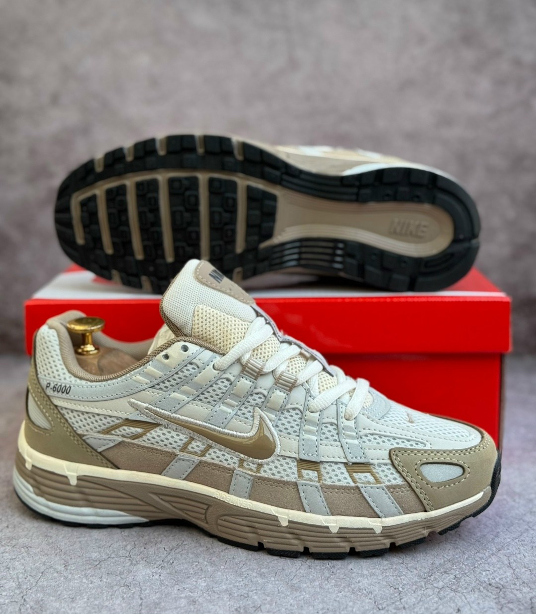 кроссовки nike p-6000,кроссовки nike,кроссовки,кроссовки nike p600 gore-tex,nike p-6000 кроссовки лунный белый коричневый