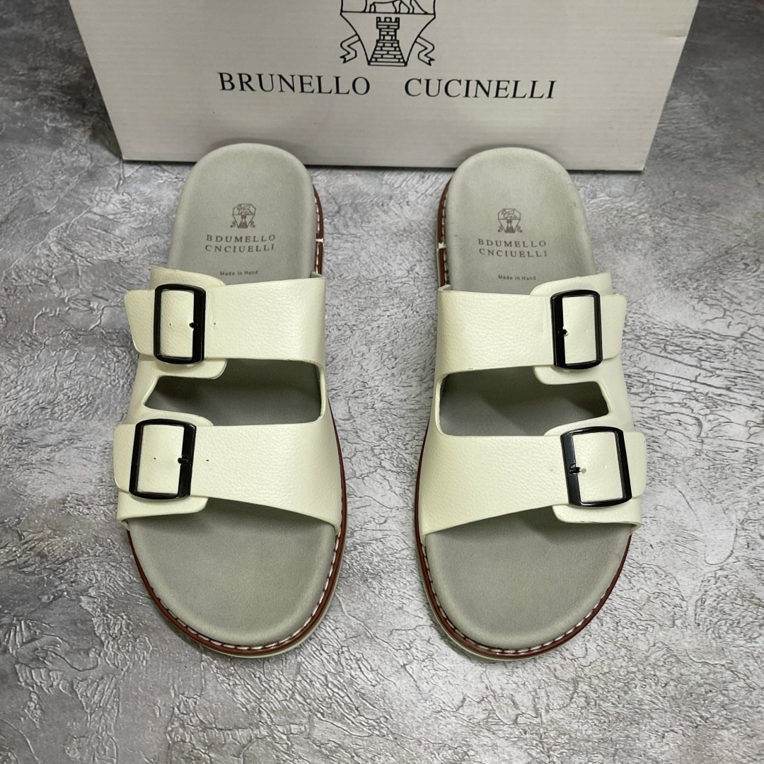 кожаные шлепанцы brunello cucinelli,,женские шлепанцы,кожаные шлепанцы,шлепанцы brunello cucinelli