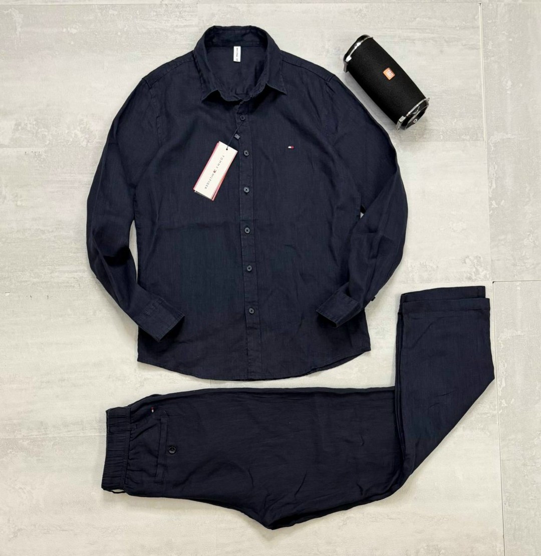 рубашка томми хилфигер черная,мужская рубашка tommy hilfiger,рубашка tommy hilfiger,мужские повседневные рубашки tommy hilfiger,мужская рубашка
